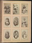 [Hawaii album, p. 7, portraits of Hawaiian women and men]