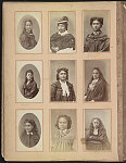 [Hawaii album, p. 26, portraits of men and women]